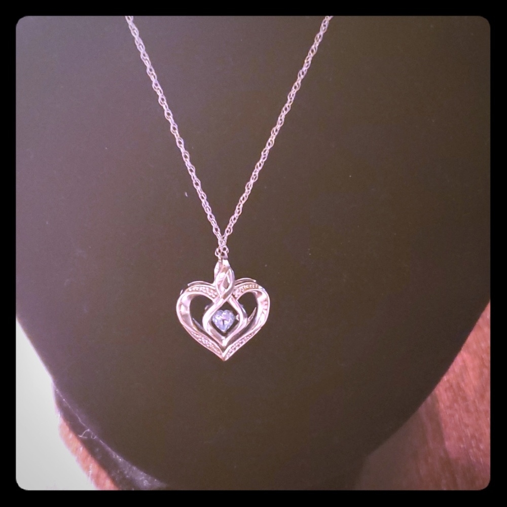 Floating Heart Necklace